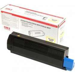 Toner OKI C5250, 5450, 5500, C5510MFP, C5540MFP, yellow, 42127454, 5000s, O