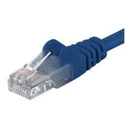 PremiumCord Patch kabel Cat5E UTP, délka 5m, modrá