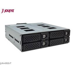Jou Jye Backplane NVMe SAS3 SATA 4x 2,5"HDD do 5,25" pozice