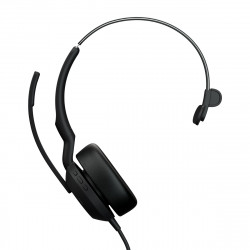 Jabra Evolve2 50 Mono ANC USB-C Drát BT Bezdrát Černá