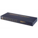 ATEN 16-port KVM USB+PS 2, OSD, rack 19" CS-1716A