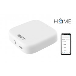 iGET HOME GW1 Control Gateway - brána Wi-Fi Zigbee 3.0, podpora Philips HUE, Tuya, Lidl,Android, iOS