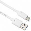 PremiumCord kabel USB-C - USB 3.0 A (USB 3.1 generation 2, 3A, 10Gbit s) 3m bílá