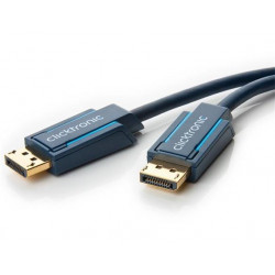 ClickTronic HQ OFC kabel DisplayPort, zlacené kon., 3D, 3m