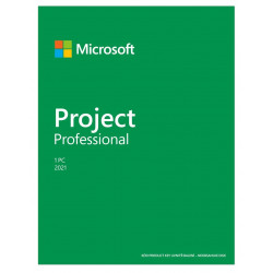 Microsoft Project Professional 2021 - Licence - 1 PC - stažení - ESD - národní maloobchod, Click-to-Run - Win - všechny jazyky