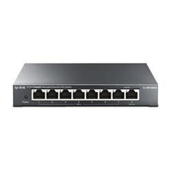TP-LINK switch 8-Port Gigabit Managed Reverse PoE, 7× Gigabit Passive PoE In Ports, 1× Gigabit Passive PoE