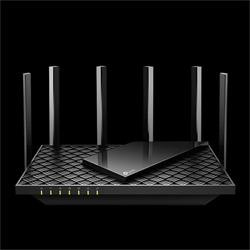 TP-LINK Dual-Band Wi-Fi 6 Router 574 Mbps 2.4 GHz + 4804 Mbps 5 GHzSPEC: 6× Antennas, Qualcomm 1 GHz