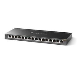 TP-LINK switch 16-Port GbE RJ45 Ports, Desktop Steel Case