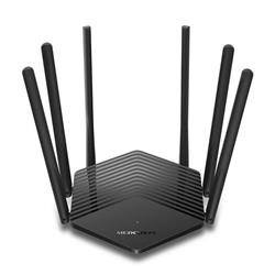 Mercusys Wireless Dual Band Gigabit Router 600 Mbps 2.4 GHz + 1300 Mbps 5 GHz SPEC: 6× anténa