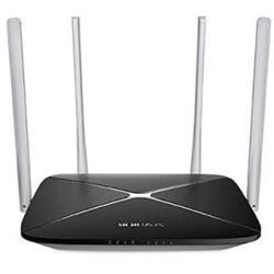 MERCUSYS Wireless AC Router 1200Mbps, 2T2R, 2.4 5GHz, 802.11b g n ac, 1 10 100M WAN + 4 10 100M LAN, 4x anténa