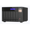 QNAP NVR NVR QVP-63B (4core 4,3GHz, 16GB RAM, 6xSATA, 2xGbE, 2xM.2 NVMe Gen4, 2xPCIe, kamery: 8 (max 36)