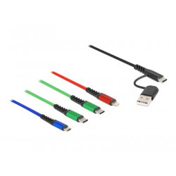 USB Charging Cable 4 in 1 USB Type-A+U, USB Charging Cable 4 in 1 USB Type-A+U