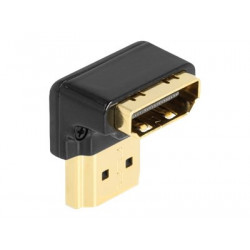 HDMI Adapter male to female 90° downward, HDMI Adapter male to female 90° downward