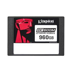 Kingston SSD DC600M 480GB SATA III 2.5" 3D TLC (čtení zápis: 560 530MBs; 94 65k IOPS; 1DWPD), Mixed-use