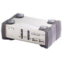 ATEN 2-port KVMP USB+PS 2, usb hub, audio, 1.2m kabely CS-1732A