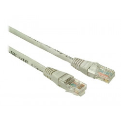 Patch kabel CAT6 UTP PVC 10m grey, Patch kabel CAT6 UTP PVC 10m šedý non-snag-proof C6-155GY-10MB