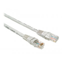 Patch kabel CAT6 UTP PVC 50cm, Patch kabel CAT6 UTP PVC 0,5m šedý non-snag-proof C6-155GY-0,5MB