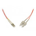 Solarix Patch kabel 50 125 MM OM3 duplex 3m, Solarix Patch kabel 50 125 LCupc SCupc MM OM3 duplex 3m