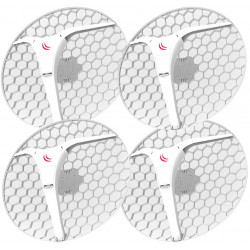 MikroTik LHG XL HP5 - outdoor klient, anténa 27 dBi, 6,4°, 802.11a n, L3 (5GHz) - 4 ks