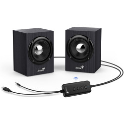 GENIUS repro SP-HF385BT 2.0 Bluetooth 5.0 4W dřevěné černé