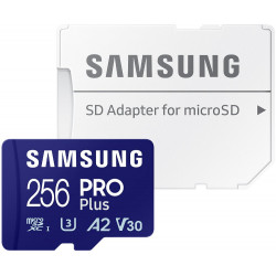 Samsung micro SDXC 256GB PRO Plus + SD adaptér