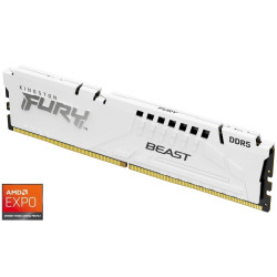 KINGSTON FURY Beast White EXPO 16GB DDR5 6000MHz CL36 DIMM 