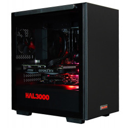 HAL3000 Online Gamer AMD Ryzen 5 7600 32GB DDR5 RTX 4070 1TB PCIe SSD WiFi W11