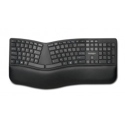 Kensington Pro Fit® Ergo Wireless Keyboard bezdrátová klávesnice USB Bluetooth UK černá