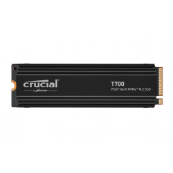 Crucial T700 heatsink 1TB SSD M.2 NVMe Černá Heatsink 5R