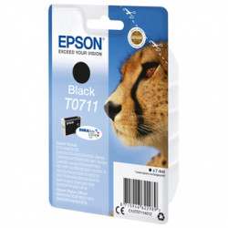 Epson originální ink C13T07114022, black, blistr s ochranou, 7,4ml, Epson D78, DX4000, DX4050, DX5000, DX5050, DX6000, DX605