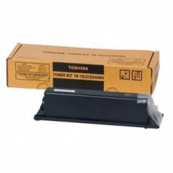 Toshiba originální toner TK15, black, 3800str., Toshiba DP-120F, 200g