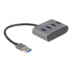 4 Port USB 3.2 Gen 1 Hub with USB Type-A, 4 Port USB 3.2 Gen 1 Hub with USB Type-A