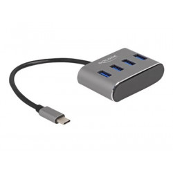 4 Port USB 3.2 Gen 1 Hub with USB Type-C, 4 Port USB 3.2 Gen 1 Hub with USB Type-C