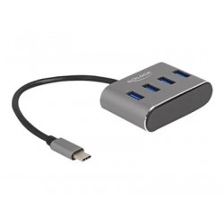 4 Port USB 3.2 Gen 1 Hub with USB Type-C, 4 Port USB 3.2 Gen 1 Hub with USB Type-C