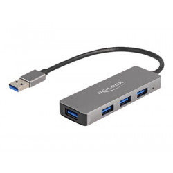 4 Port USB 3.2 Gen 1 Hub with USB Type-A, 4 Port USB 3.2 Gen 1 Hub with USB Type-A