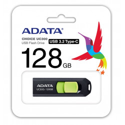 128GB ADATA UC300 USB 3.2 černá zelená