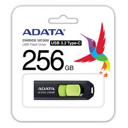256GB ADATA UC300 USB 3.2 černá zelená