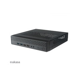 AKASA case Cypher MX3, thin mini-ITX (Sub 2L Chassis with 2 x USB 2.0 & 2 x USB 3.0, VESA mountable)