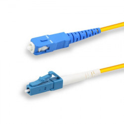 Optický patchkabel SIMPLEX, LC UPC-SC UPC 9 125um SM, 10m, OS2