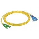Patchcord FO duplex E2000 APC-SC UPC 9 125um SM 15m