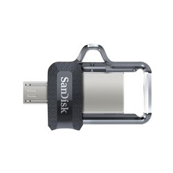 SanDisk Flash Disk 32GB Ultra, Dual USB Drive m3.0, OTG
