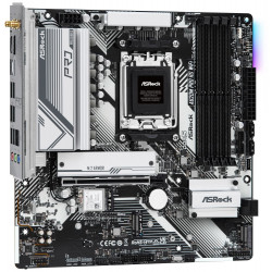 ASRock A620M Pro RS WiFi AMD A620 AM5 4x DDR5 DIMM 3x M.2 HDMI DP USB-C WiFi mATX