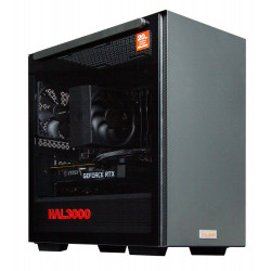 HAL3000 Online Gamer AMD Ryzen 5 7600 32GB DDR5 RX 7600 1TB PCIe SSD WiFi W11