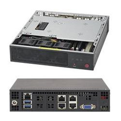 SUPERMICRO mini server 1x FCBGA Xeon D-1528 (6C 12T), 4x DDR4 ECC, M.2, 2x 10Gb + 2x 1Gb LAN, IPMI, 60W PSU