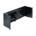 Delock - Alarm monitoru - montáž do racku - černá - 4U - 19"