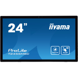 Iiyama ProLite T2455MSC-B1 LCD IPS/PLS 23,8" 1920 x 1080 5ms 400nitů 1000:1 60Hz Dotyk Repro   Webcam Černá 