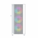 Gembird Fornax 4000 ARGB Midi Tower Transpar. Bílá