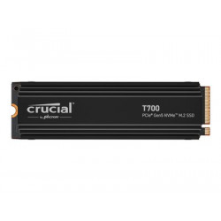 Crucial T700 4TB PCIe SSD with heatsink