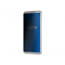 DICOTA - Ochrana obrazovky pro mobilní telefon - s bezpečnostním filtrem - čtyřcestné - lepicí - černá - pro Apple iPhone 12 mini