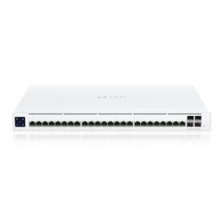 Ubiquiti Switch Pro, 24x GbE RJ45, 4x 10G SFP+, 16x pasivní PoE výstup, 220W PoE budget